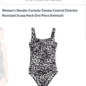 Lands End Tummy Control Swimsuit size 8